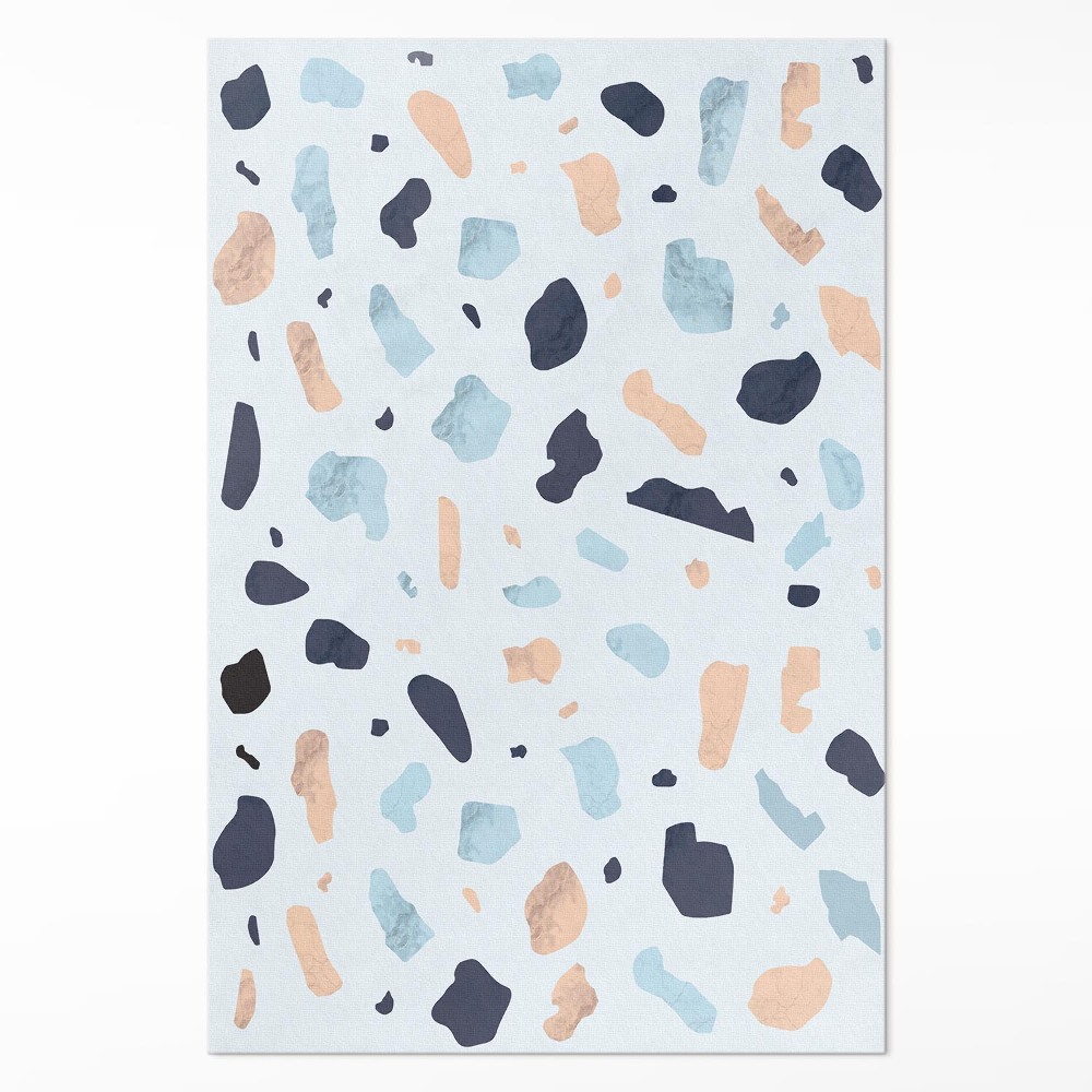 Dywan winylowy Ozdobny gres w pastelowych barwach