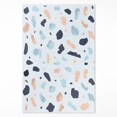 Dywan winylowy Ozdobny gres w pastelowych barwach