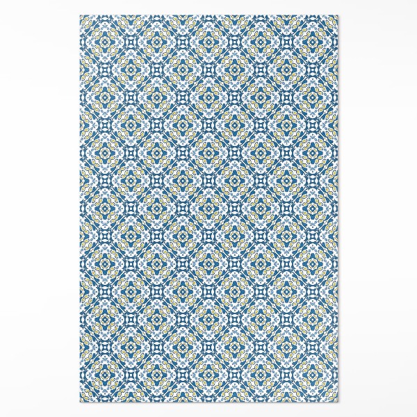 Dywan winylowy Portugalska mozaika ornamentalne kafelki