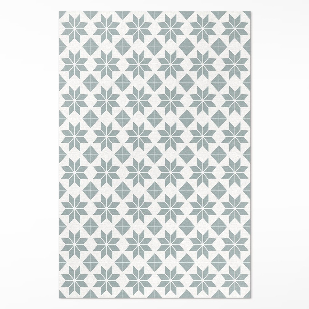 Dywan winylowy Dekoracyjne gwiazdki małe kafelki