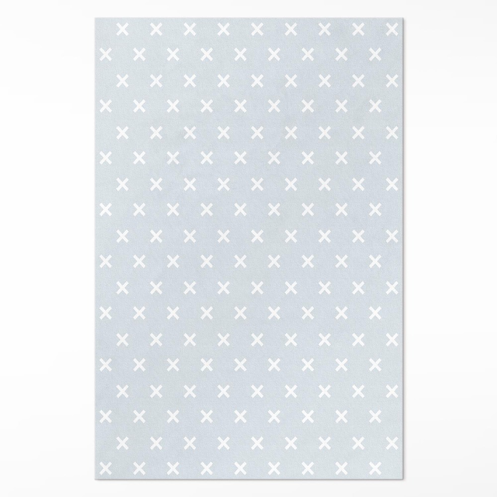 Dywan winylowy Jasne krzyżyki minimalistyczny wzór