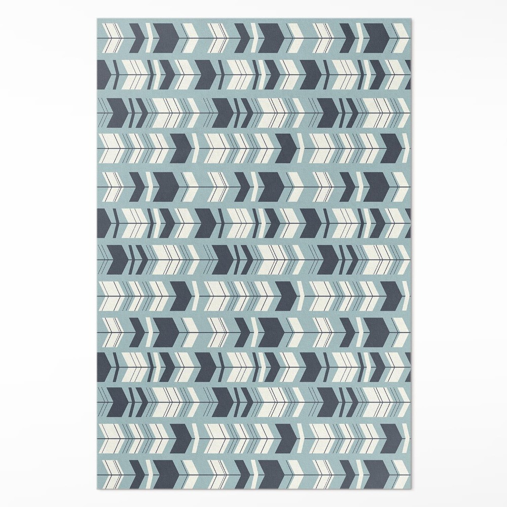 Dywan winylowy Boho strzałki wzór indiański