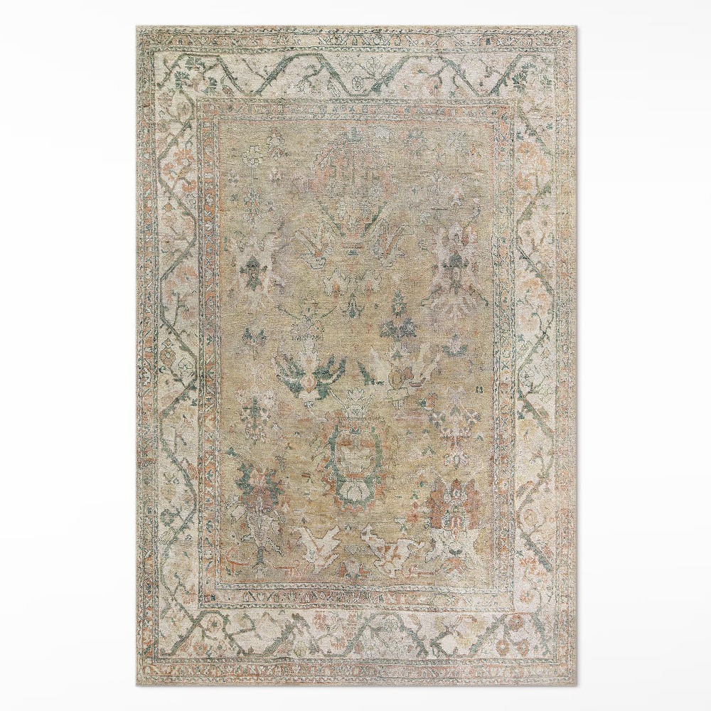 Dywan winylowy Stary beżowy wzór