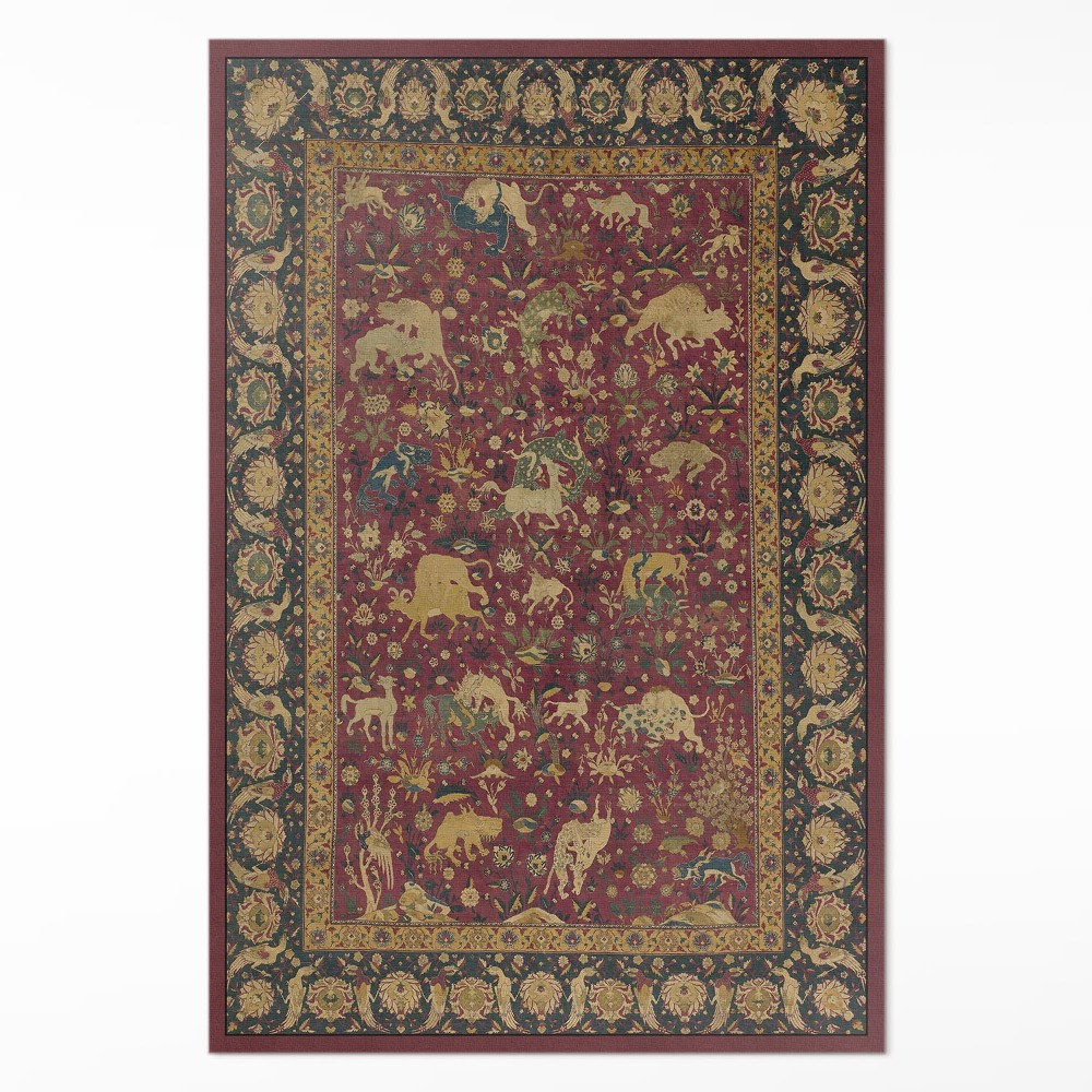 Dywan winylowy Drapieżniki i ofiary