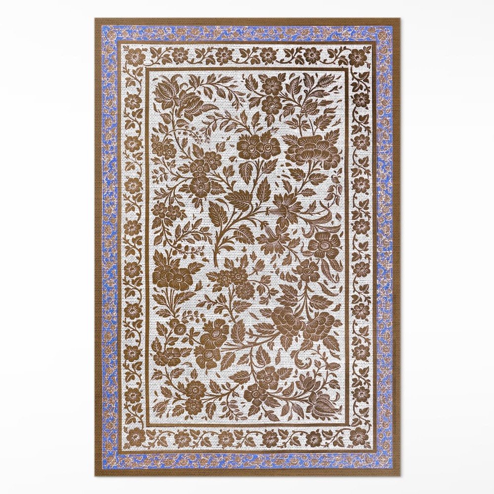 Dywan winylowy Sir Matthew Digby Wyatt wzór botaniczny