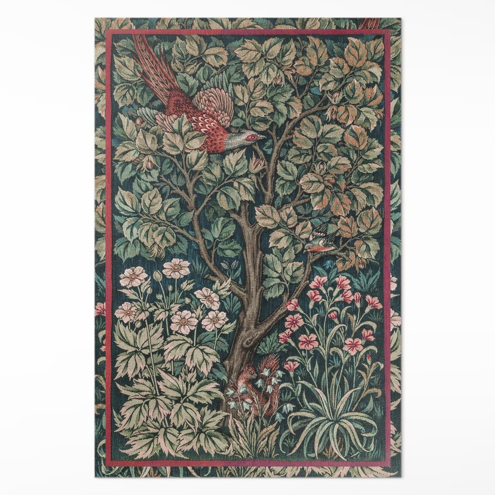Dywan winylowy Bażant William Morris