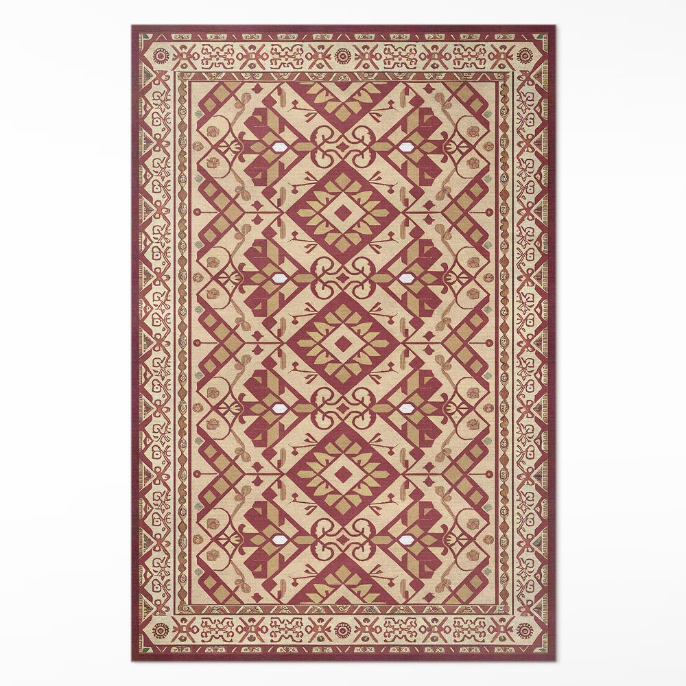 Dywan winylowy Ozdobny wzór w starym stylu vintage