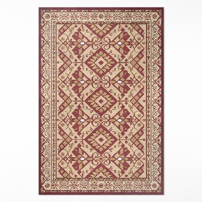 Dywan winylowy Ozdobny wzór w starym stylu vintage