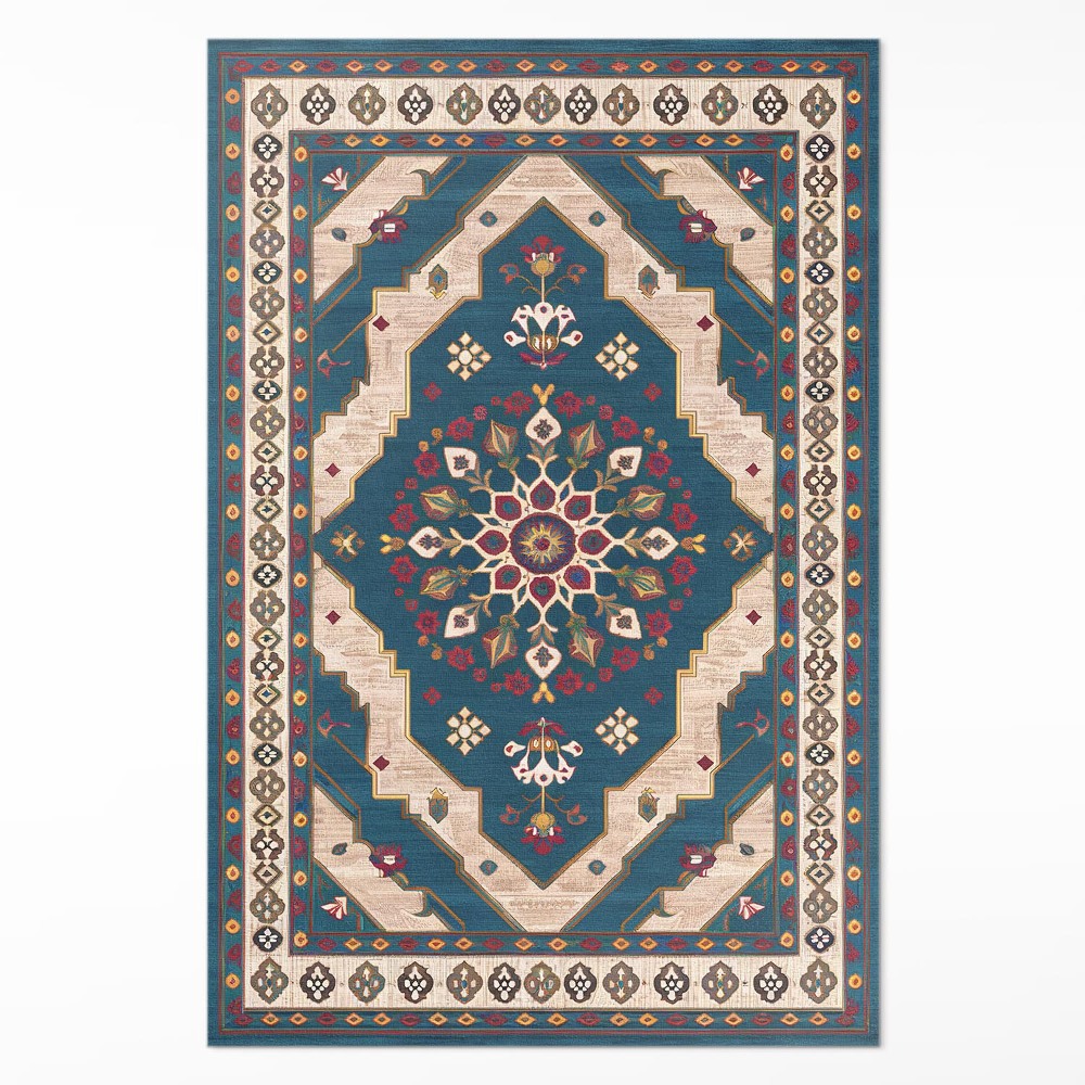 Dywan winylowy Stary dekoracyjny wzór vintage