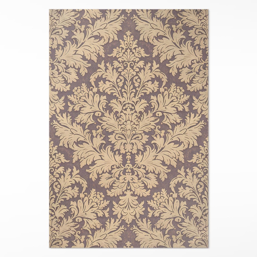 Dywan winylowy Bogaty roślinny ornament elegancki vintage