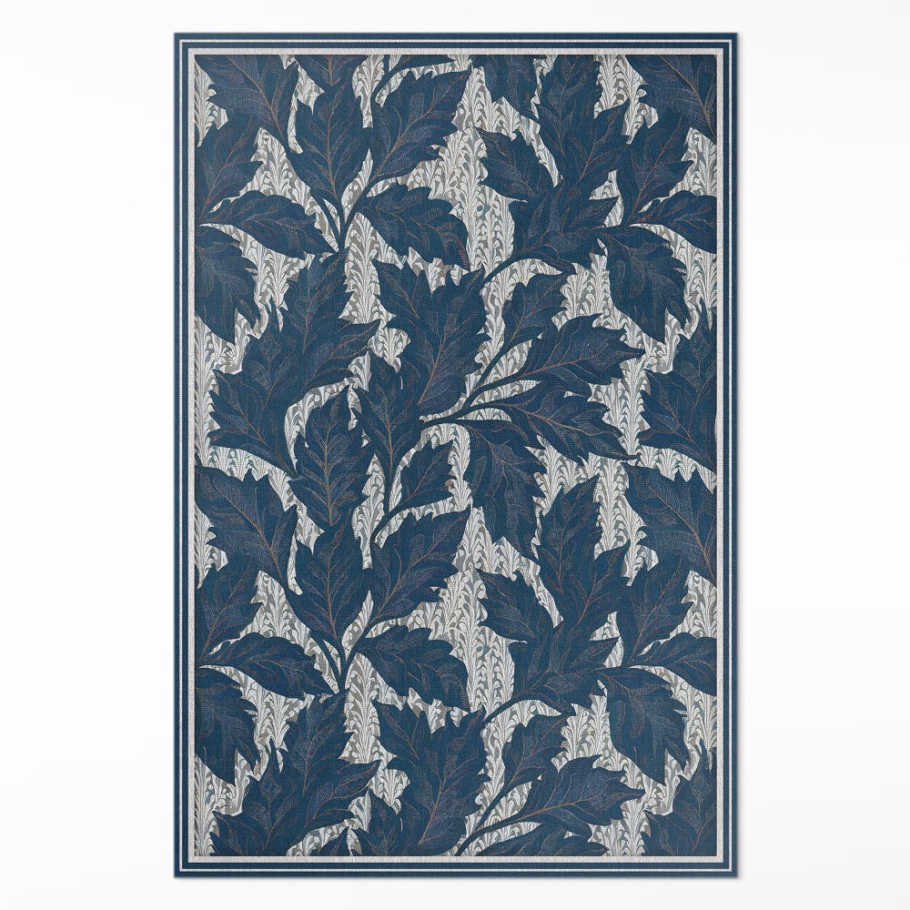 Dywan winylowy Dekoracyjne liście w starym stylu