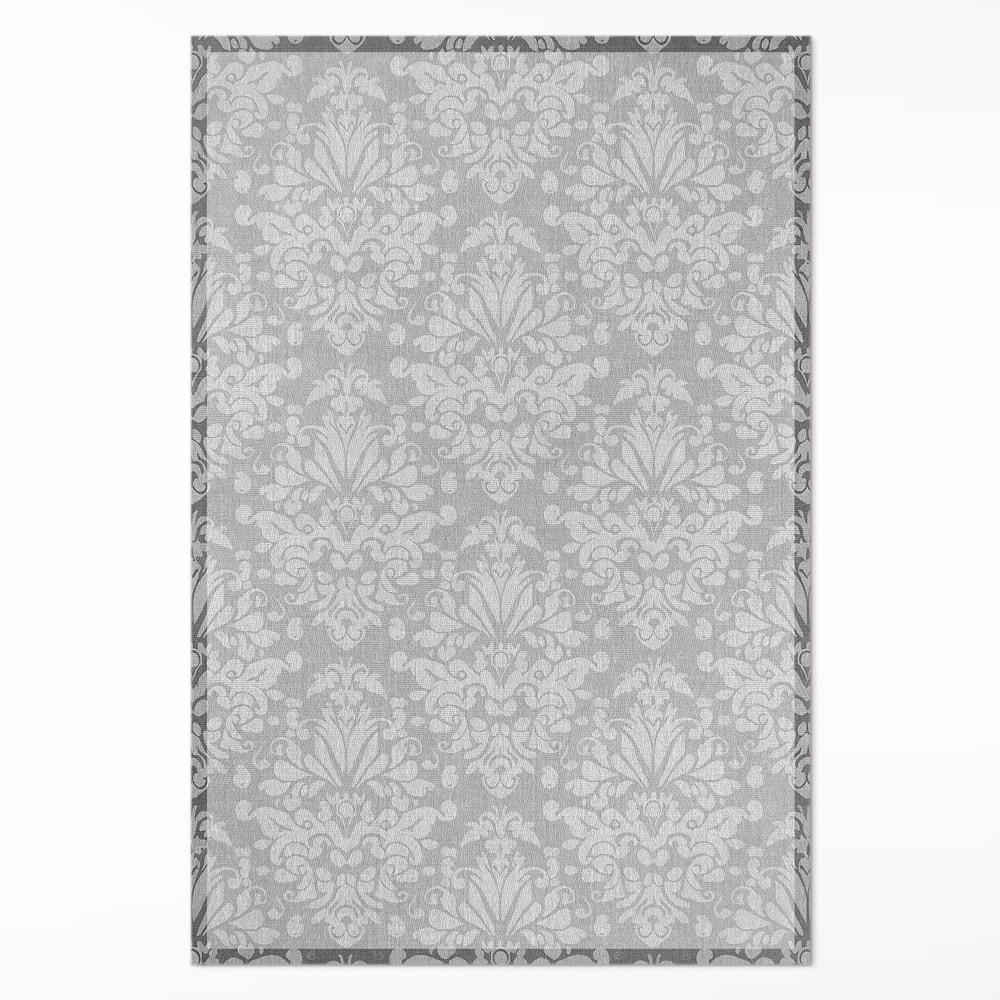 Dywan winylowy ornament roślinne w stylu vintage