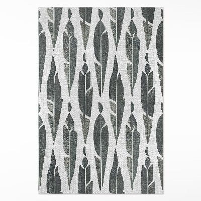 Dywan winylowy Malowane indiańskie pióra styl boho vintage