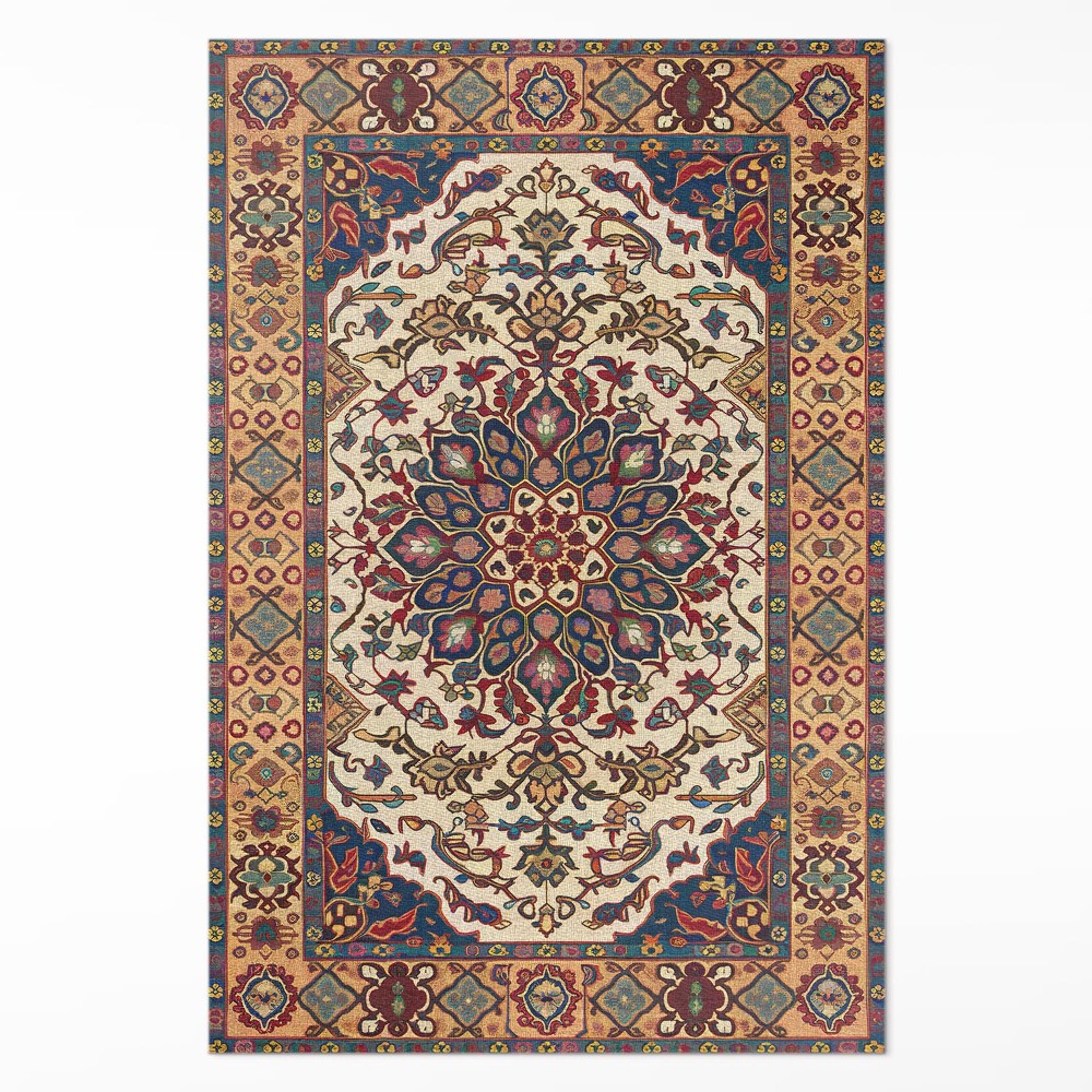 Dywan winylowy Ozdobne ornament roślinne styl turecki