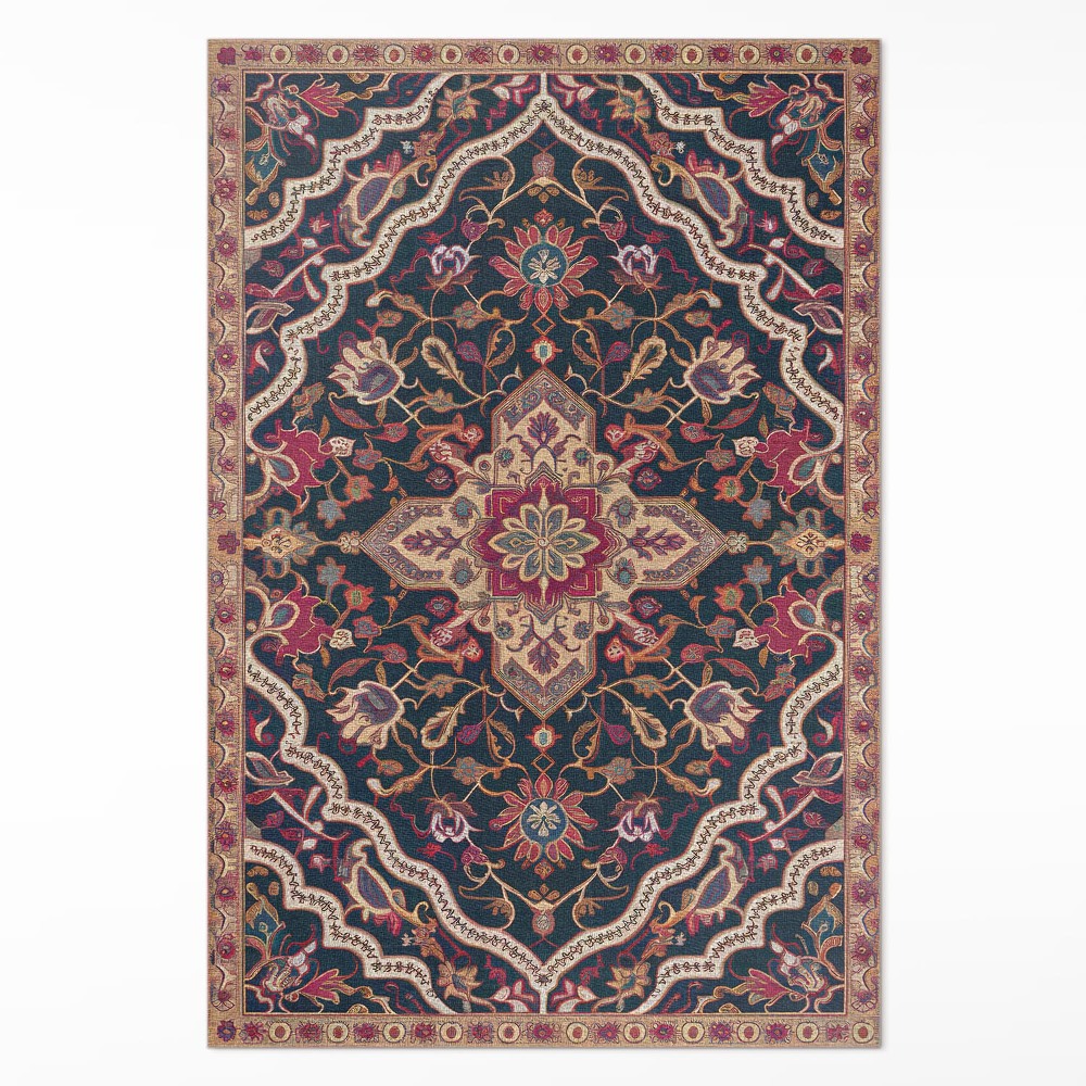 Dywan winylowy Roślinne bogate ornament w tureckim stylu