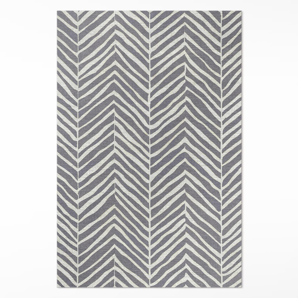 Dywan winylowy Boho nieregularne linie styl indiański