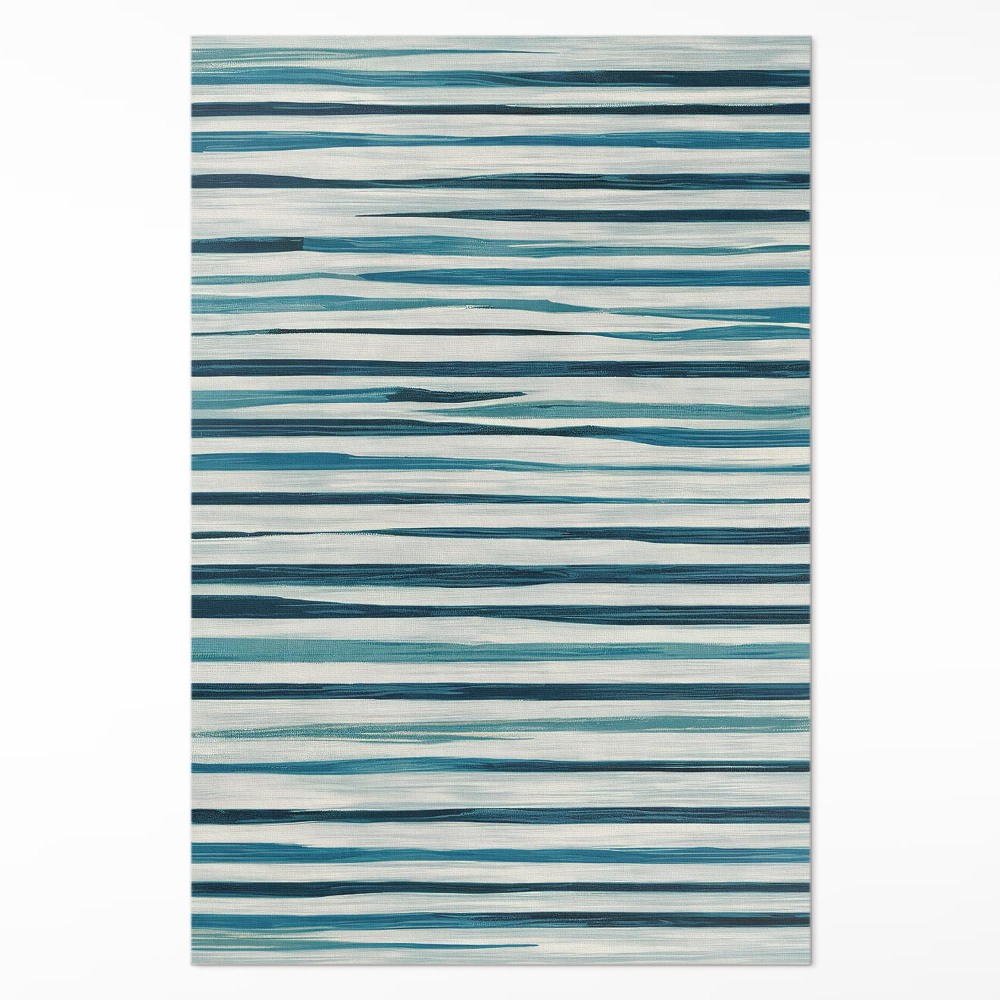 Dywan winylowy Statyczna kompozycja paski farby abstrakcja