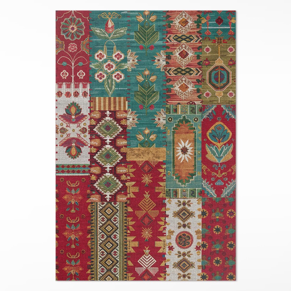 Dywan winylowy Wzorzysta abstrakcyjna w stylu tureckim