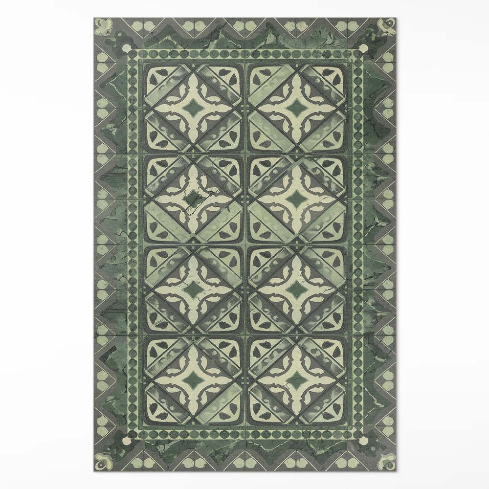 Dywan winylowy Symetryczny układ geometryczny