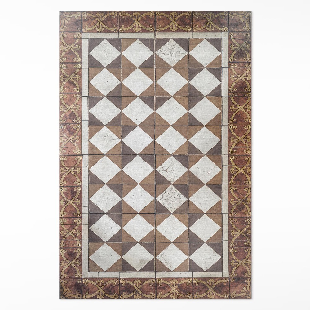 Dywan winylowy Kafle w stylu art deco