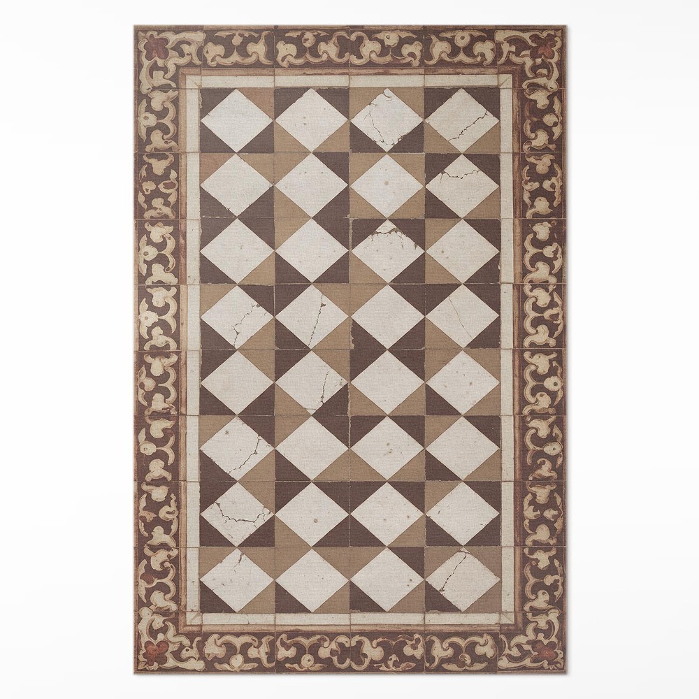 Dywan winylowy Eleganckie wzory w starym stylu