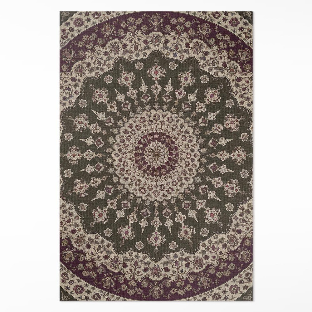 Dywan winylowy Azteckie mandale w stylu vintage