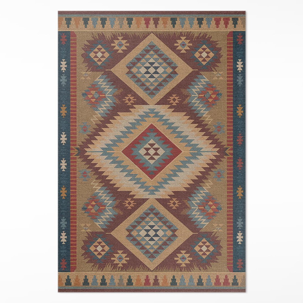 Dywan winylowy Aztecka symetria