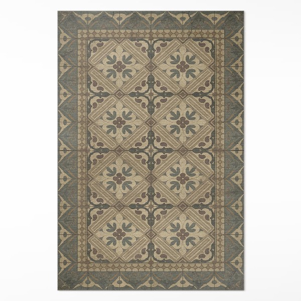 Dywan winylowy Symetryczne wzory vintage