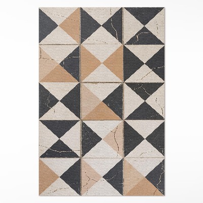 Dywan winylowy Imitacja starych płytek