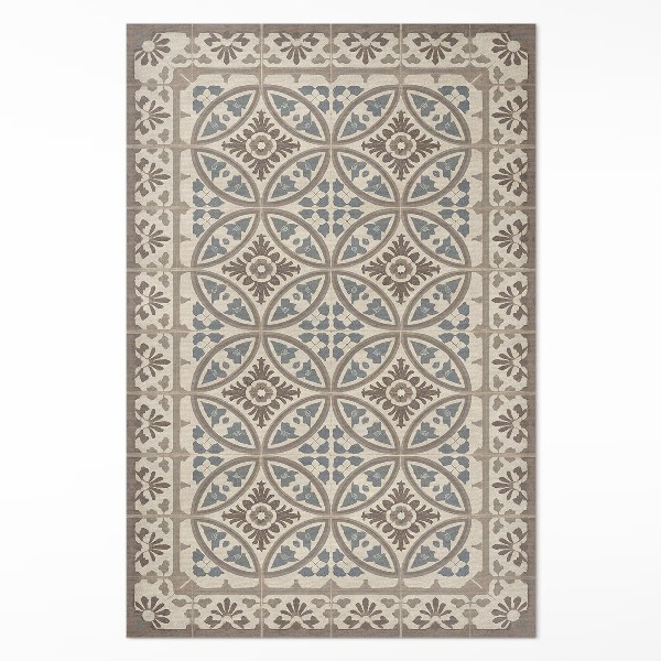 Dywan winylowy Boho kompozycja geometryczna