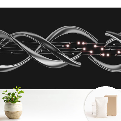 Fototapeta do salonu Futurystyczna elegancja w harmonijnej kompozycji