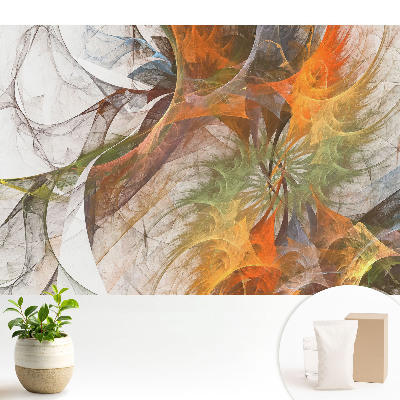 Fototapeta na wymiar do sypialni Kolorowy abstrakcyjny kalejdoskop energii