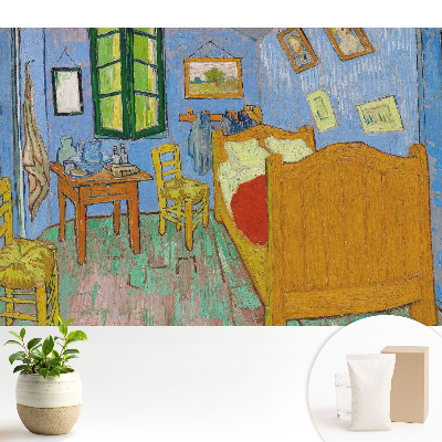 Fototapeta do salonu Rustykalny pokój z drewnianymi meblami