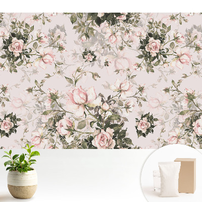 Fototapeta do salonu Delikatne róże w klasycznej kompozycji