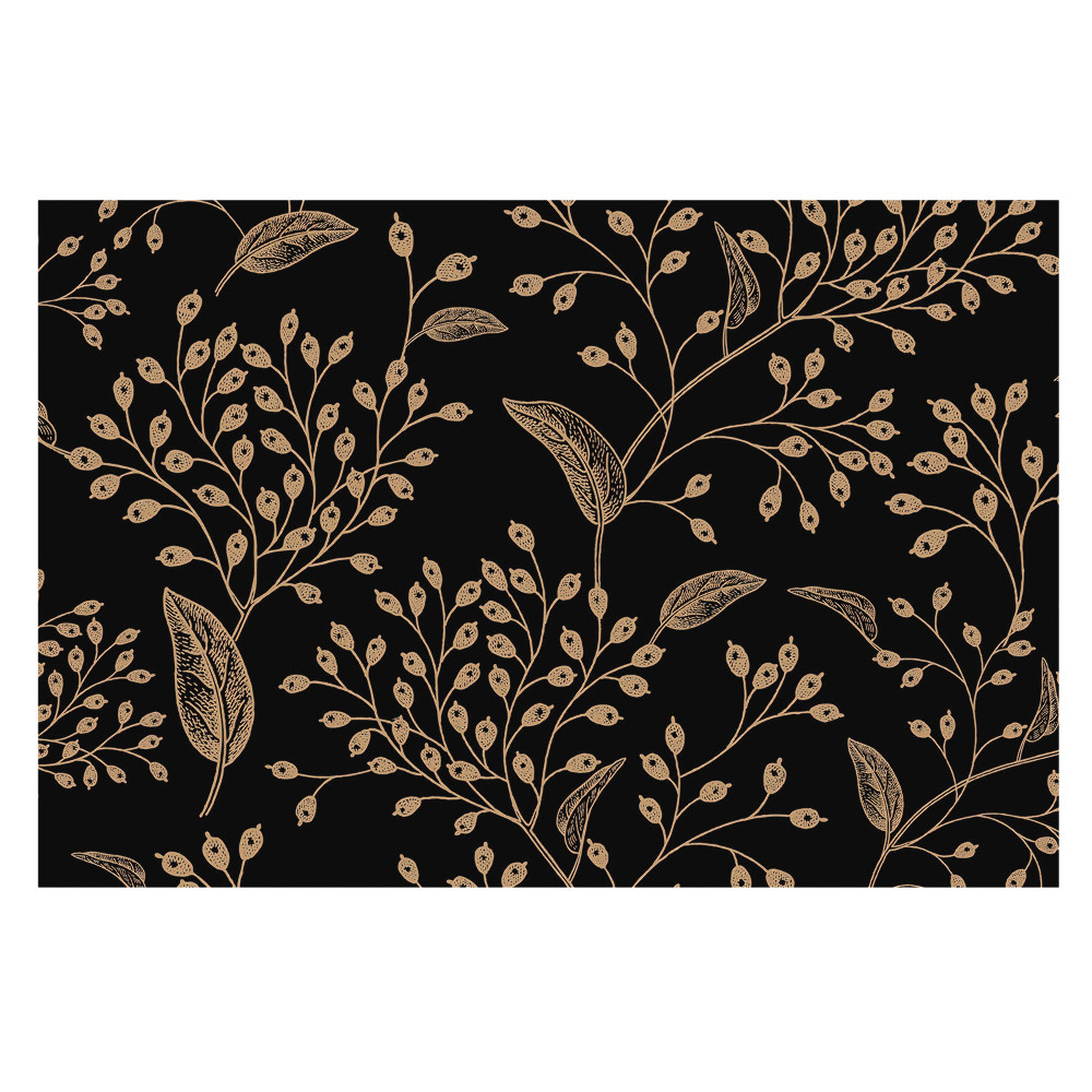 Fototapeta flizelinowa do salonu Roślinny klasyczny wzór