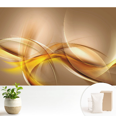 Fototapeta do salonu Delikatne krzywizny abstrakcyjnego wzoru