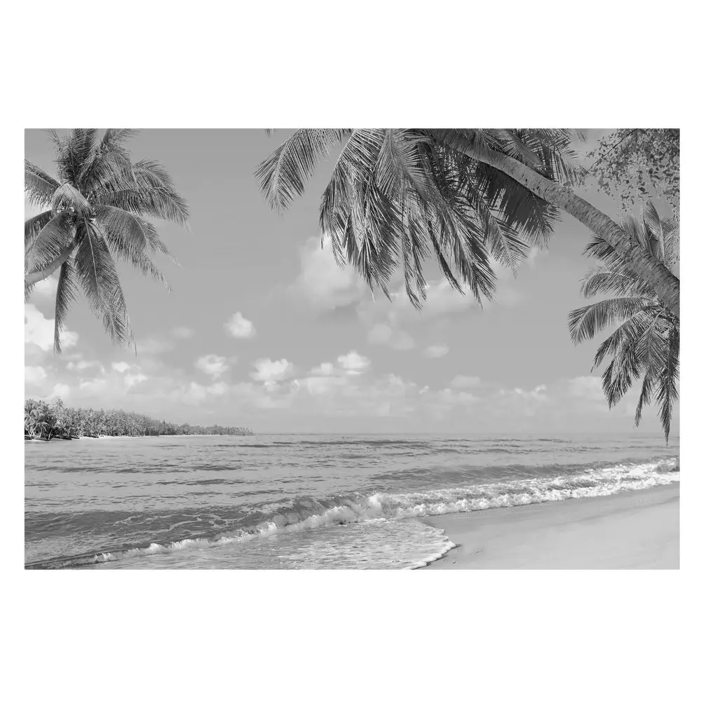 Fototapeta Egzotyczna plaża z palmami