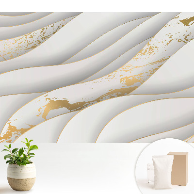 Fototapeta z nadrukiem na flizelinie Abstrakcyjne fale elegancja