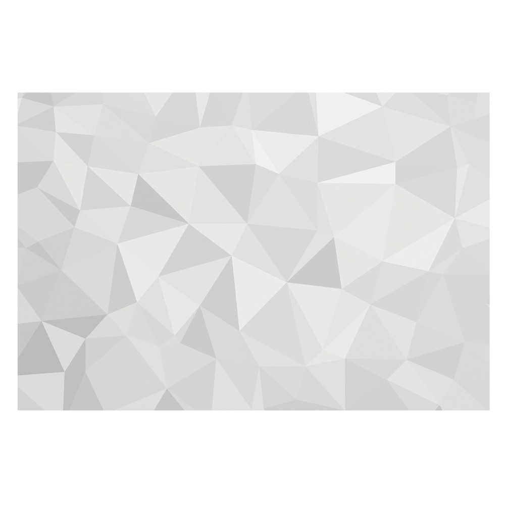 Fototapeta do salonu Geometryczne szarości harmonia minimalizmu