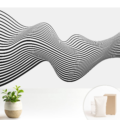 Fototapeta do salonu Falujące linie minimalizm energia