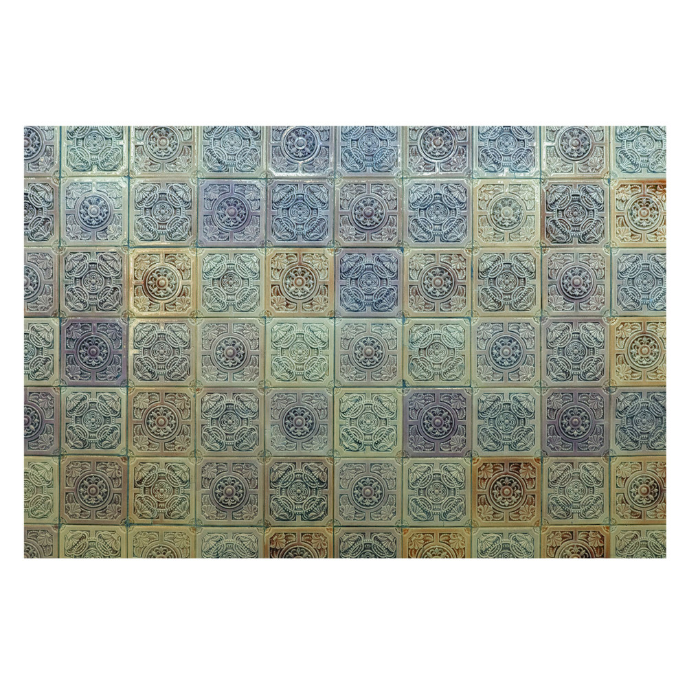 Fototapeta na wymiar do sypialni Eleganckie kafle z geometrycznym wzorem