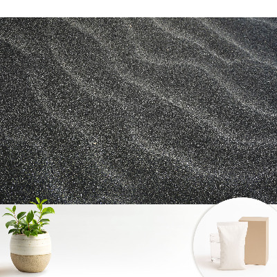 Fototapeta z nadrukiem na flizelinie Faliste linie na ciemnym tle