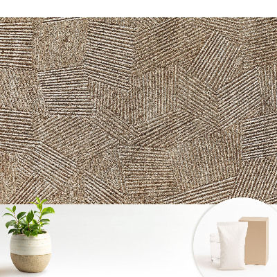 Fototapeta do salonu Geometryczny wzór linie harmonia