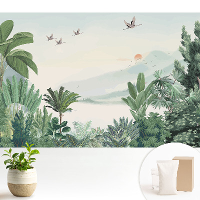 Fototapeta do salonu Egzotyczna dżungla pejzaż natura