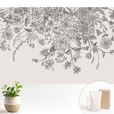 Fototapeta na wymiar do sypialni Kwiaty elegancja harmonia natury