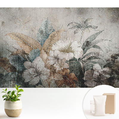 Fototapeta z nadrukiem na flizelinie Rustykalna kwiatowa kompozycja marzeń