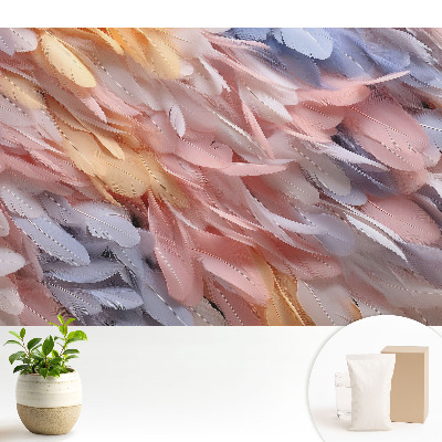 Fototapeta Pastelowe pióra lekkość