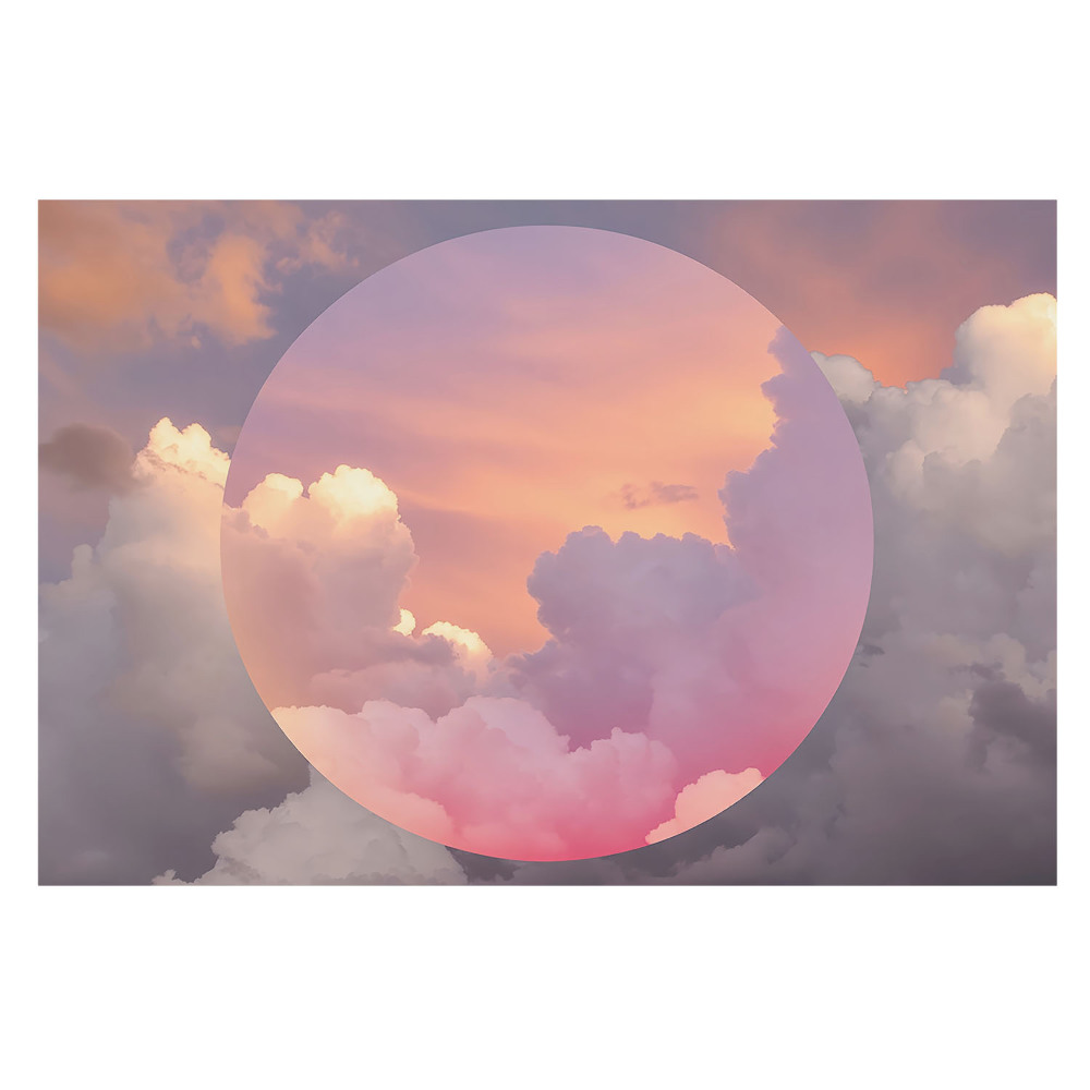 Fototapeta na wymiar do sypialni Pastelowa chmurna harmonia