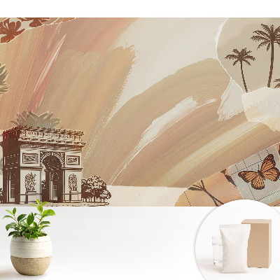 Fototapeta do salonu Egzotyczne motywy podróżnicze