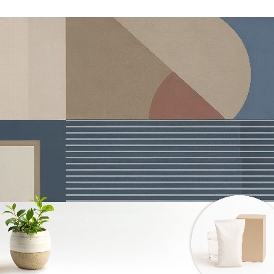 Tapeta fotograficzna flizelinowa Geometryczny minimalizm z nutą elegancji